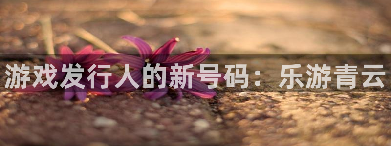 pp电子有什么寓意：游戏发行人的新号码：乐游青云